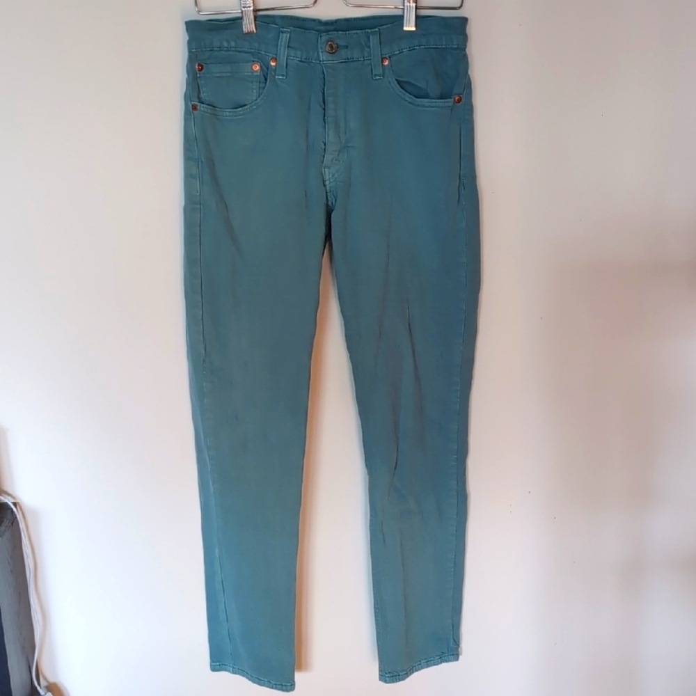 Levi's 511 Slim Teal Jeans